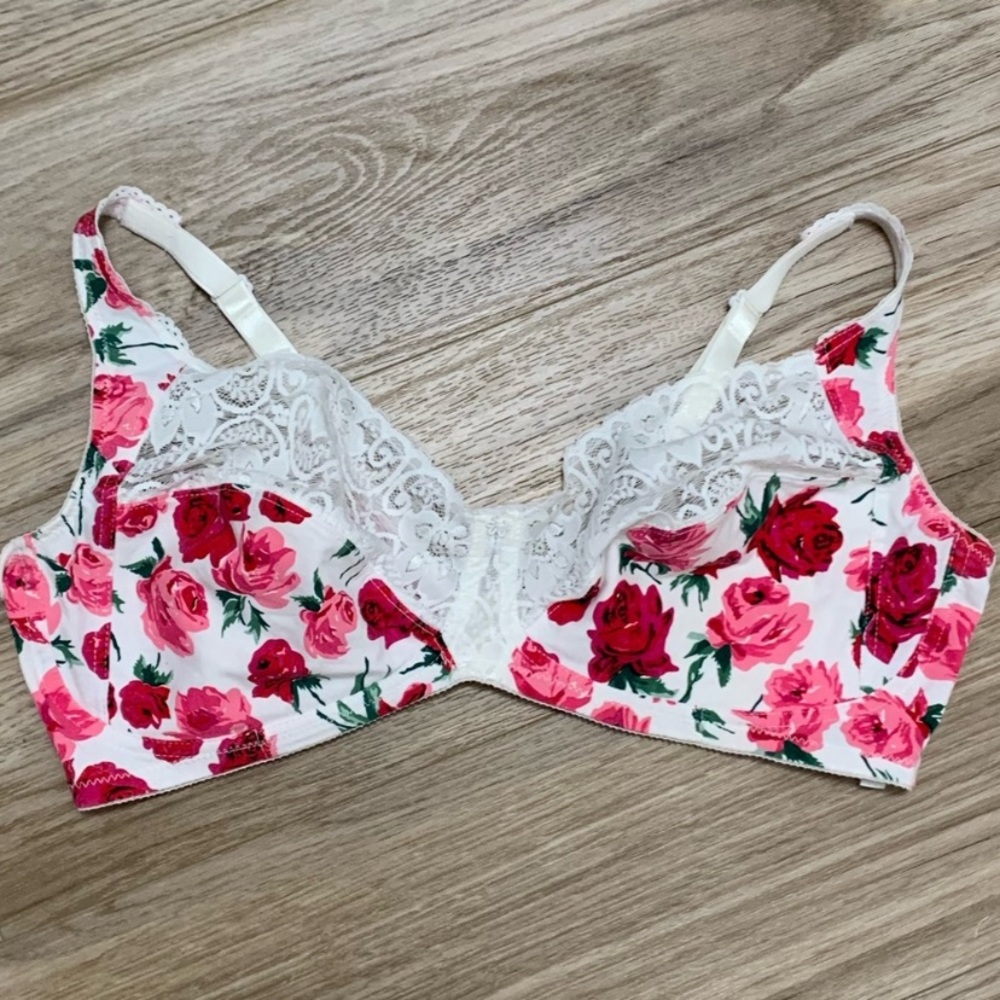 Sopre Vintage Rose Wire-Free Bra 44D
